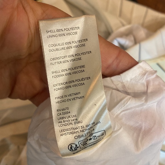 Anthropologie Maeve Ombre Pleated Maxi skirt size 6 NWT - Picture 9 of 9